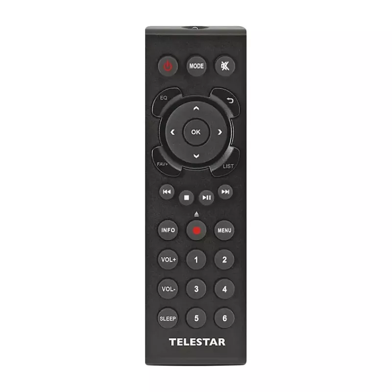 TELESTAR TOP 200 nero radio multifunzione stazionaria