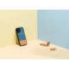 Custodia per cellulare Man and Wood per iPhone 12 mini — Denim nero