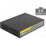 Switch di rete DeLOCK 87781 2.5G Ethernet nero