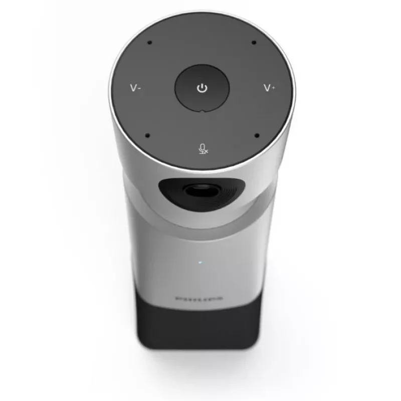 Philips PSE0550 SmartMeeting videocamera per videoconferenza 4K portatile con microfono integrato, 30 fps, USB, nero/argento