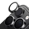 Torras Lensguard X00FX1568 vetro per fotocamera iPhone 16 Pro, vetro temperato, 0,25 mm, 9H+, nero