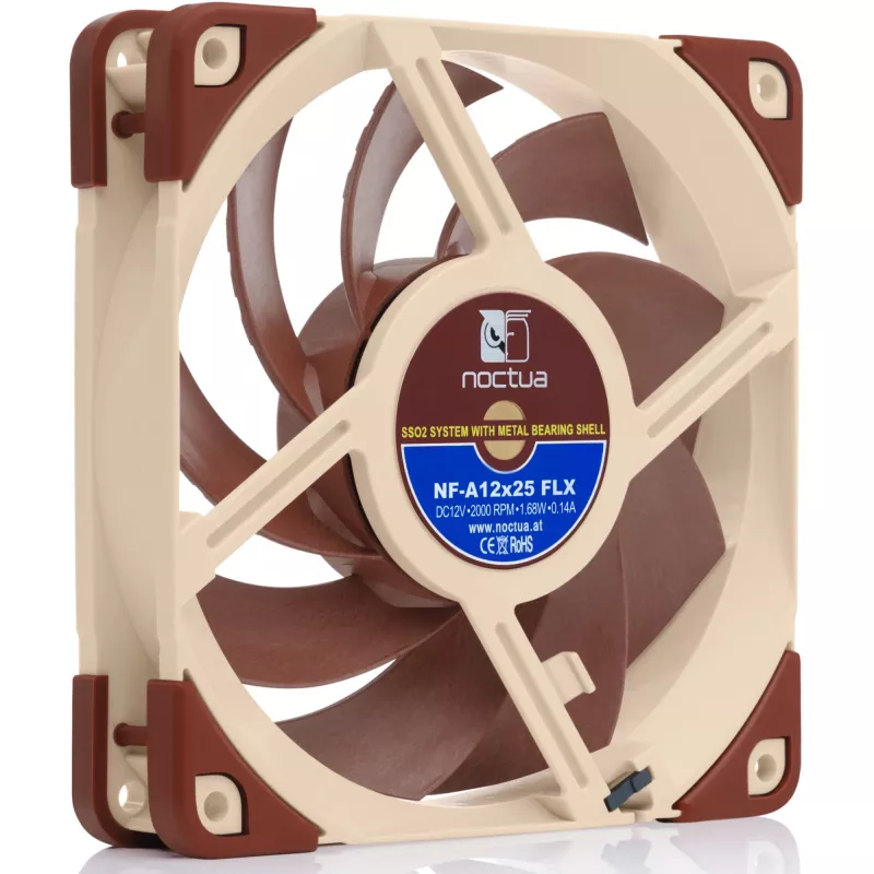 Ventola per case Noctua NF-A12x25 FLX 120 mm