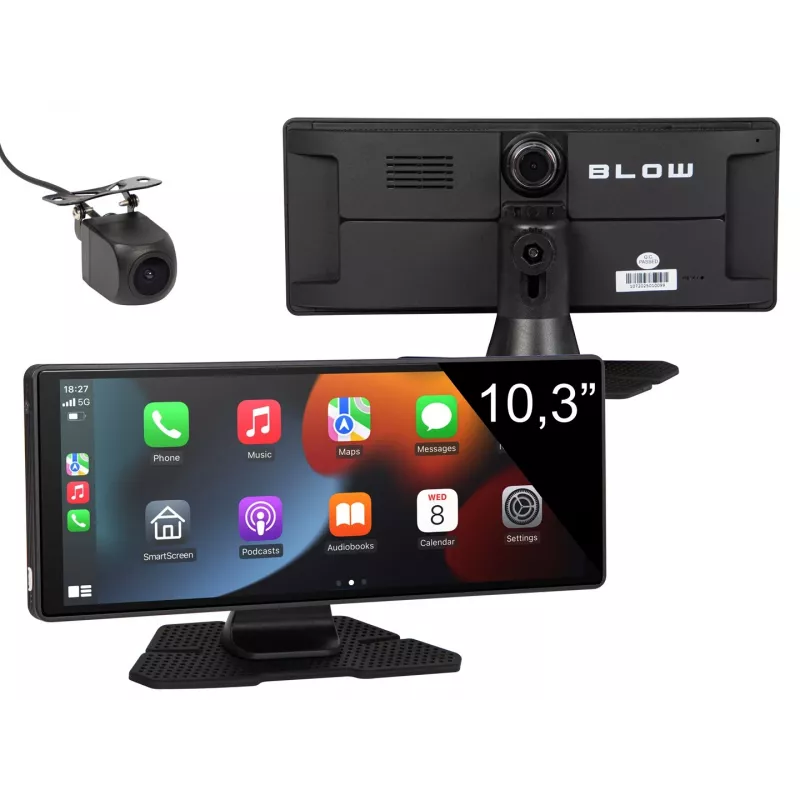 Multimedia Station BLOW Wireless CarPlay5.0 modello 78-430# – unità multimediale wireless Apple CarPlay per auto
