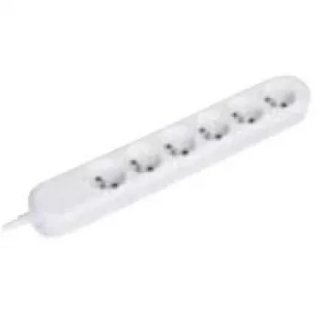 Prolunga elettrica Bachmann 381.247K 1,5 m 6 uscite AC bianco