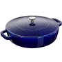 Teiera Staub Chistera 28 cm ghisa blu scuro