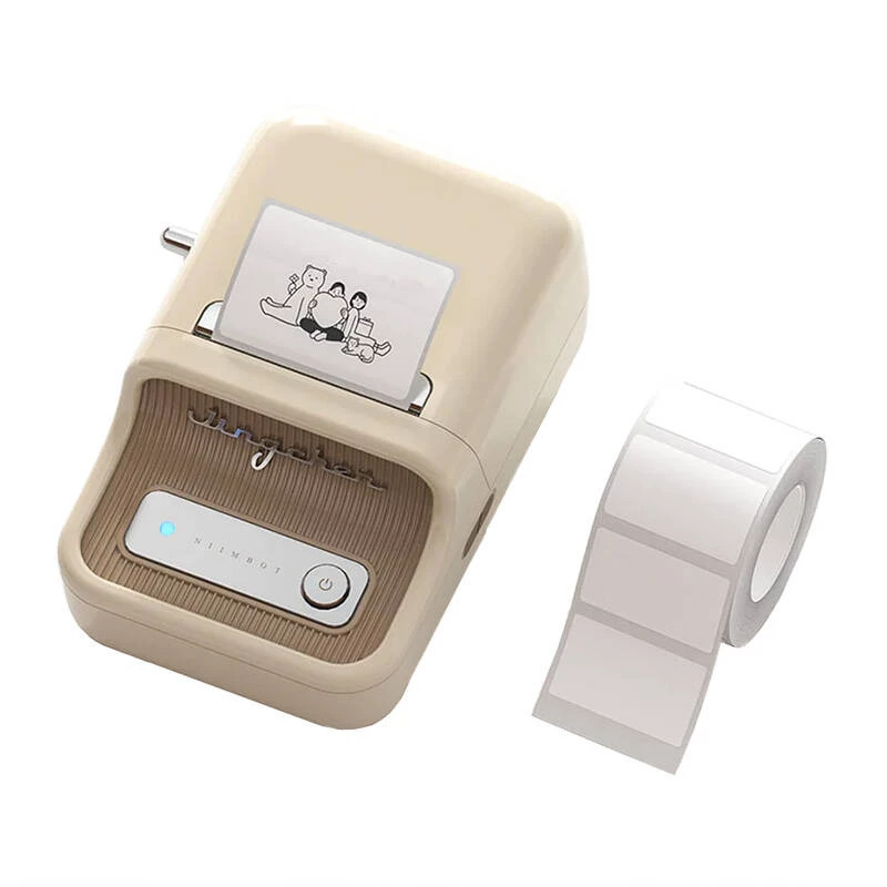 Etichettatrice portatile NIIMBOT B21 crema connettività Bluetooth design compatto