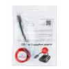 Gembird A-CM-DPF-01 adattatore da USB-C a DisplayPort, 15 cm, nero