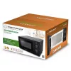 Esperanza ESTOFADO EKO011K forno a microonde solo, da appoggio, 20 l, 700 W, 5 livelli di potenza, piatto girevole da 24,5 cm, nero