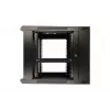 Extralink case rack 9U 600x600 AZH nero a parete, tipo oscillante