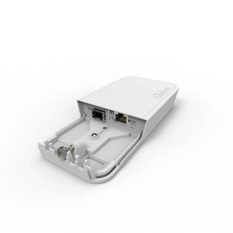 Mikrotik FTC convertitore di rete in fibra bianco