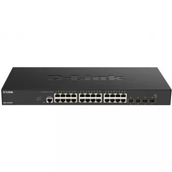 D-Link Switch smart managed 24 porte 10GBASE-T + 4 porte 10/25G SFP28