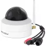 Foscam D4Z telecamera di sorveglianza IP per esterni, 4 MP, 1536p, Wi-Fi AC, LAN, bianca