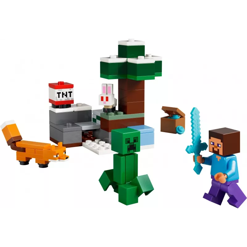 LEGO MINECRAFT 21583 L'avventura nella taiga di Steve