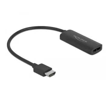 Adattatore HDMI-A maschio su DisplayPort femmina 4K 60 Hz DeLOCK 63206
