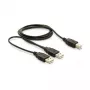 Cavo DELOCK USB 2.0 B -> USB-A Power + Power/Data