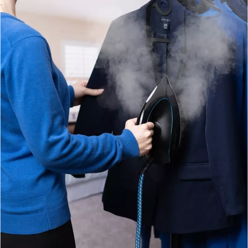 Ferro da stiro Zelmer Aqua Steam ZIS5400 nero-blu