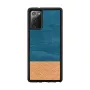 Custodia per smartphone Man and Wood Galaxy Note 20 denim nero – custodia protettiva in stile denim