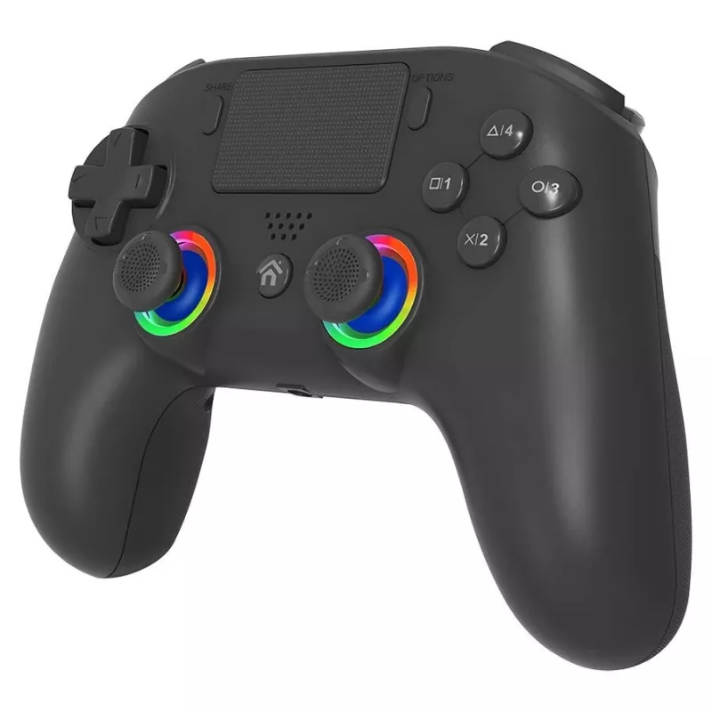 Gamepad Subsonic PS5 Wireless LED Controller nero D-pad Home Opzioni Condividi