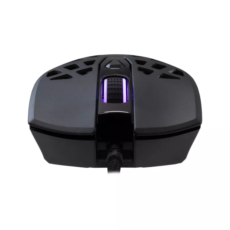Mouse White Shark GM-5018 Caradoc RGB 7200 dpi nero
