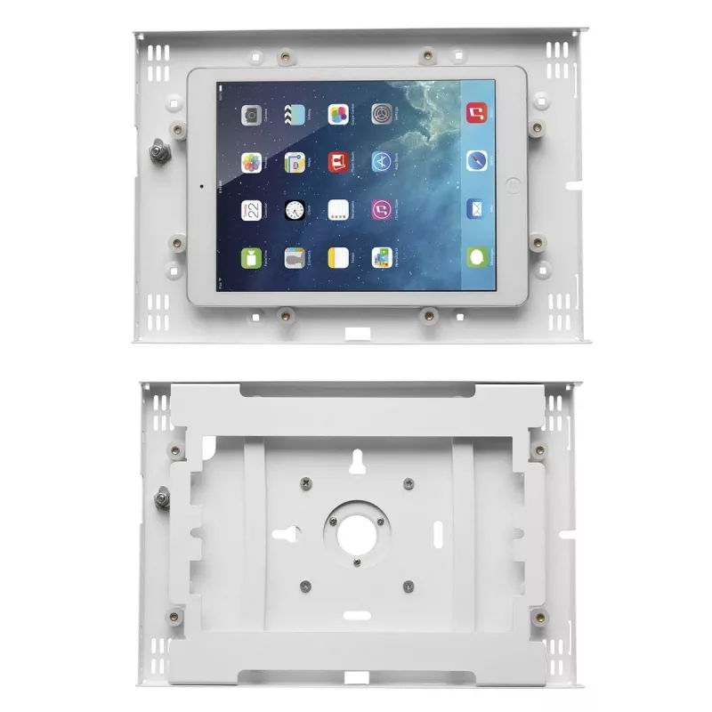Supporto da tavolo MACLEAN MC-909W regolabile in altezza bianco per tablet e dispositivi