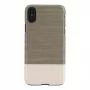 Custodia per smartphone man and wood per iPhone X/XS — nero, retro rigido protettivo