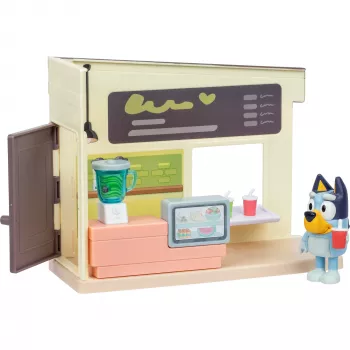 Set di figure Bluey Mini Juice Shop