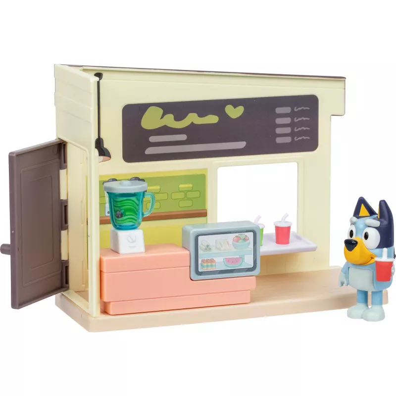 Set di figure Bluey Mini Juice Shop