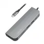 LogiLink UA0343 hub multiporta USB-C alluminio USB 3.2 2nd Gen Mult