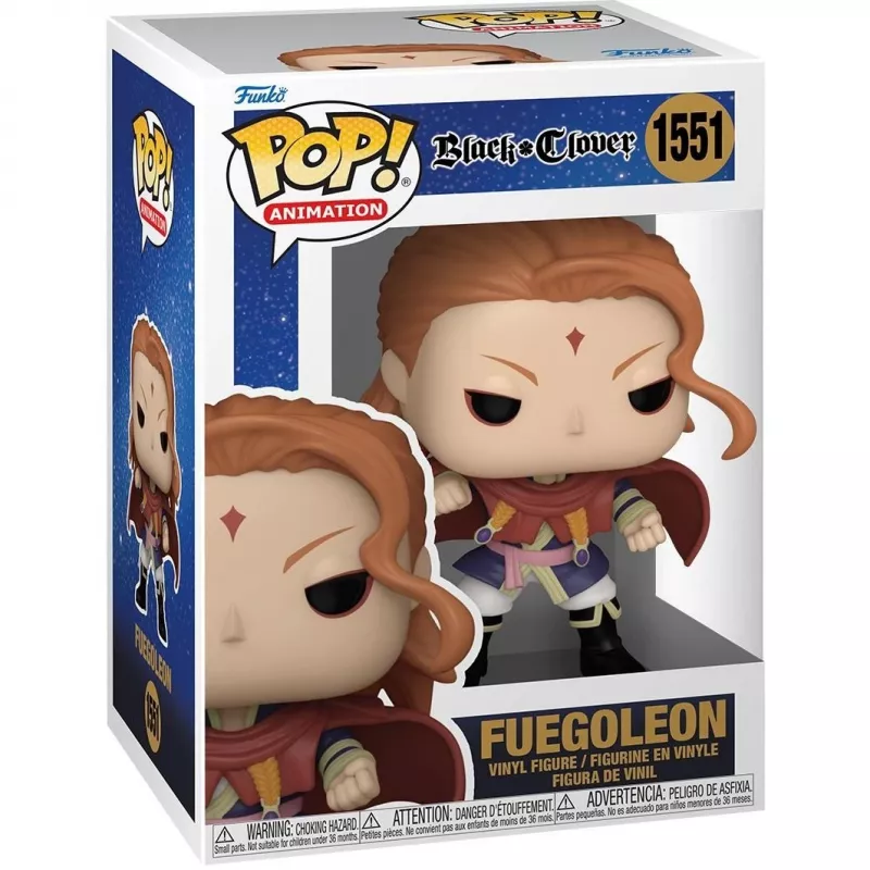 Funko Pop figura Black Clover Fuegoleon 10 cm (143273)