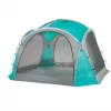 Event Dome Shelter XL, 4,5 x 4,5m, gazebo azzurro/grigio