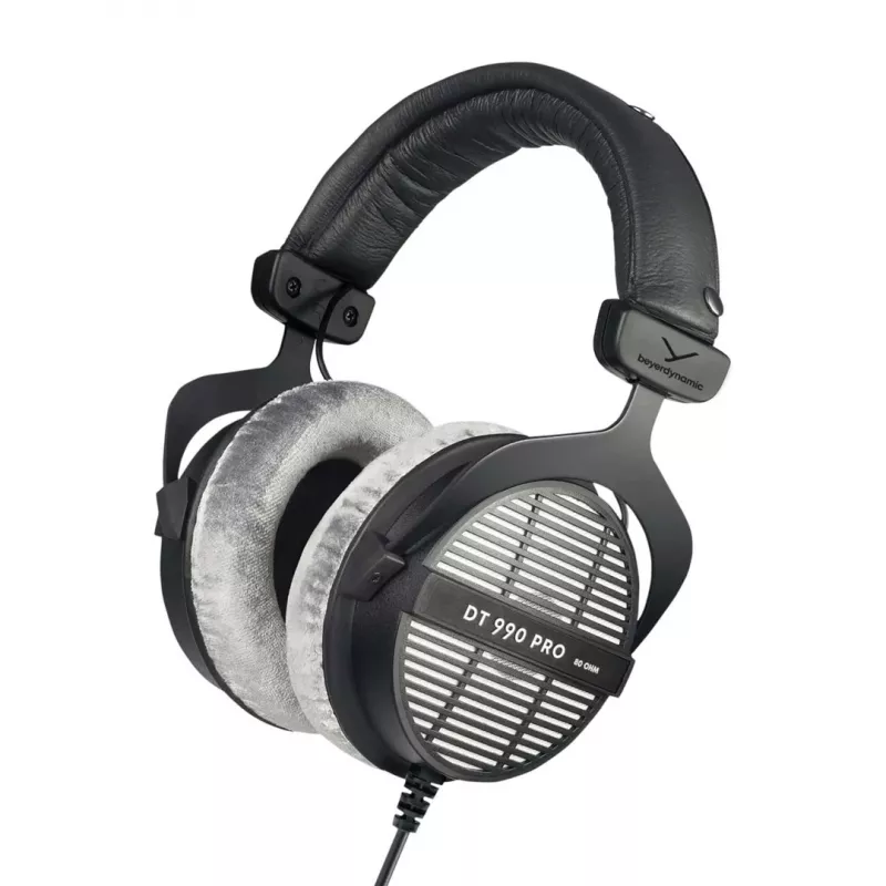 Cuffie da studio Beyerdynamic DT 990 PRO 80 Ω, con filo, circumaurali, cavo 3 m, nero