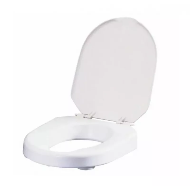 Etac Hi-Loo rialzo per WC con coperchio, 10 cm