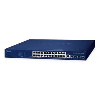 Switch gestito PLANET GS-6311-24HP4X L3 Gigabit Ethernet 24 porte PoE