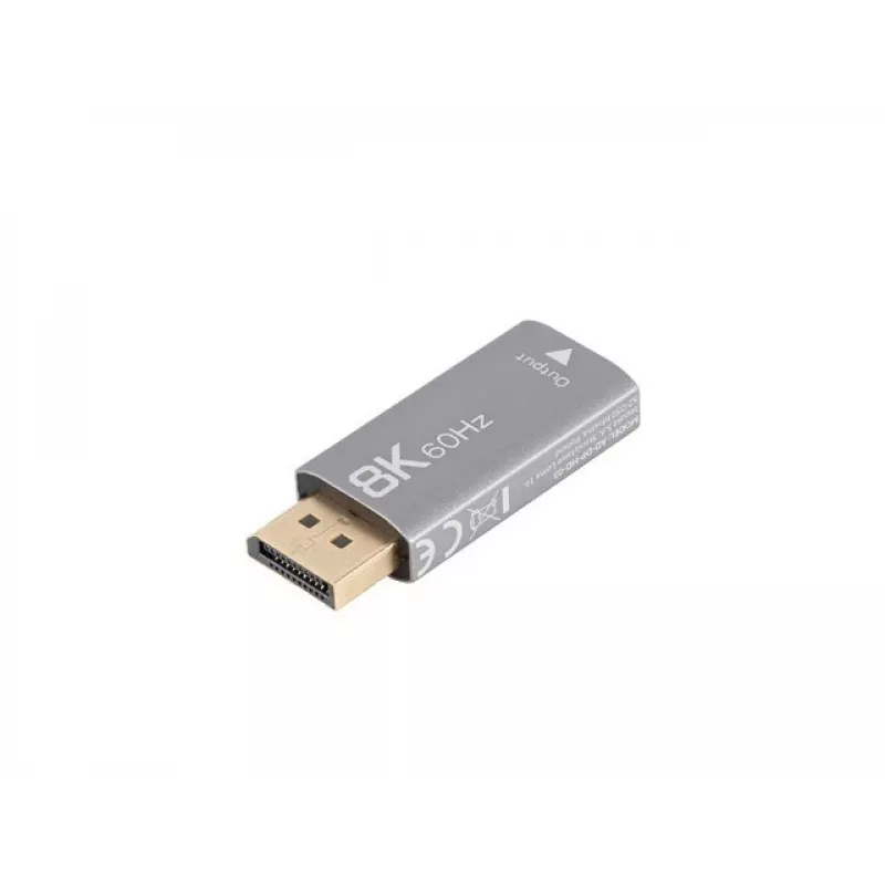 Lanberg AD-DP-HD-03 adattatore cavo video 0 m DisplayPort HDMI argento