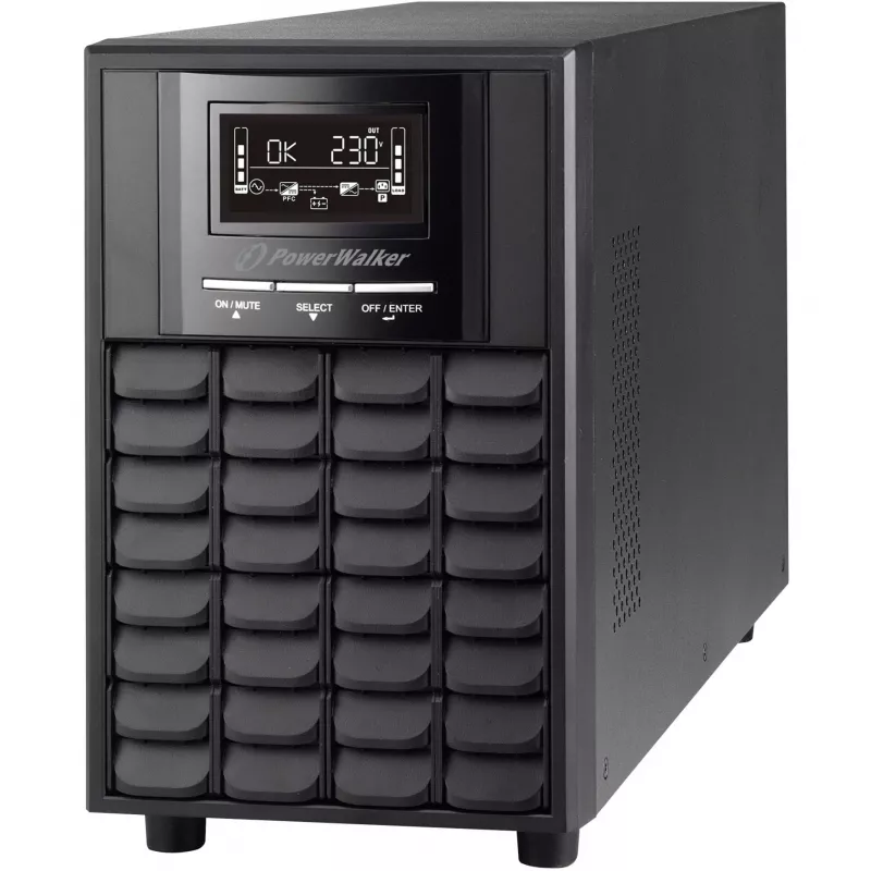PowerWalker VI 1100 CW UPS line-interactive 1100 VA (1,1 kVA), 770 W, 7 Ah, RS-232, USB, nero