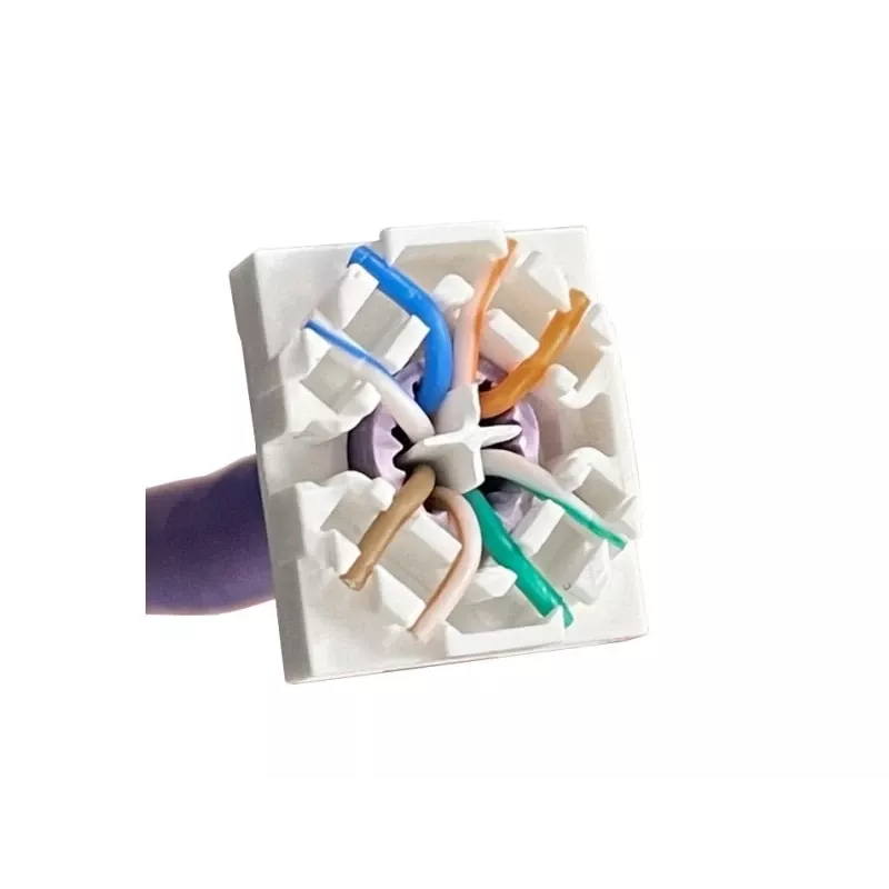 Modulo keystone RJ45 Alantec MB007-1 UTP Cat.6A Plus test di qualità USA
