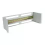 Guida per rack ALLNET ALL-S0002241 — accessorio per rack 3U grigio, 1,42 kg
