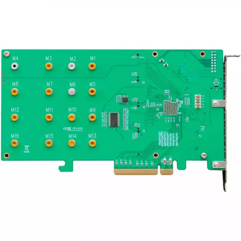 HighPoint host bus adapter Rocket 1204 PCI-Ex8v3 - 4x M.2 NVMe - NVMe - PCI-Express
