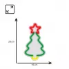 Manta SNL106MT luce LED a forma di albero di Natale in stile neon, alimentata via USB