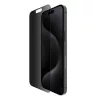 Belkin ScreenForce Pro - protezione per display per cellulare - 2,5D - vetro - con filtro privacy - vetro - per Apple iPhone 15 Pro Max (OVA150ZZ)