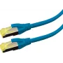 LOGON APR6A200B Cat6a S/FTP (S-STP) cavo patch, 20 m, blu