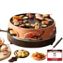 Emerio PO-113255.4 grill per raclette 1500 W nero, marrone