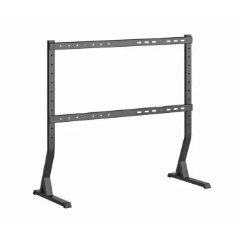 Supporto TV da terra GEMBIRD TVS-D90F-01 per TV 45–90 pollici, acciaio, altezza fissa, VESA 200x200–800x400, carico max. 60 kg, 970×800×525 mm
