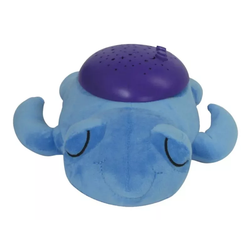 Jamara Dreamy Turtle luce notturna verticale blu viola