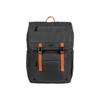 NATEC Niala Ginger Orange 39,6 cm (15,6) zaino nero