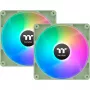 Thermaltake CT140 ARGB Sync ventola per case 140 mm, 500–1500 giri/min, Matcha Green, 2 pz.