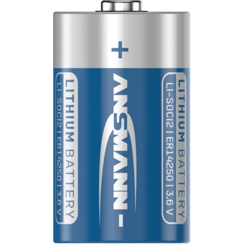 Batteria ANSMANN ER14250 litio-tionil cloruro 3,6V 1/2AA