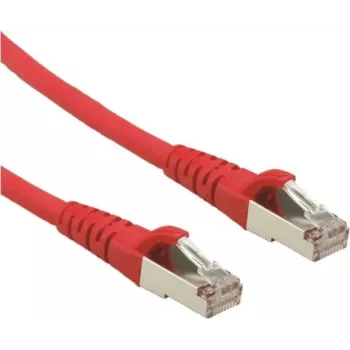 ROLINE - cavo patch - RJ-45 (M) su RJ-45 (M) - 1 m - SFTP - CAT 6a - rosso (21.15.2811)