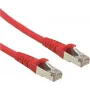 ROLINE - cavo patch - RJ-45 (M) su RJ-45 (M) - 1 m - SFTP - CAT 6a - rosso (21.15.2811)