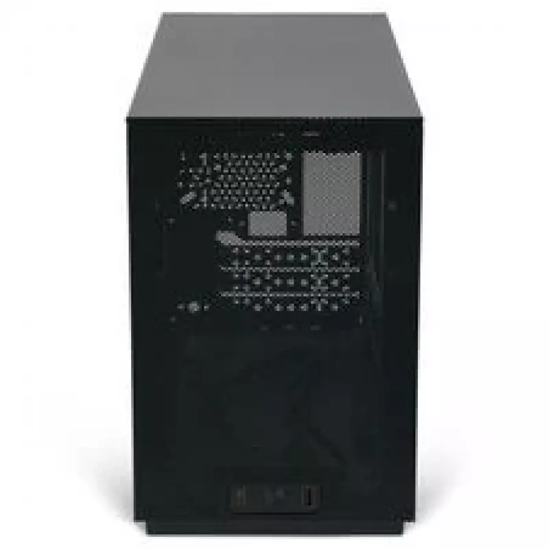 Case PC Mini ITX/ATX ssupd Meshroom D (CS-MRD-BK-1) — case compatto nero con pannelli mesh